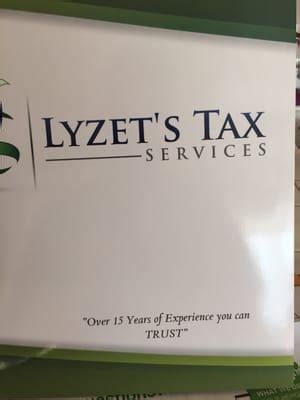 Lyzet's tax services  home services